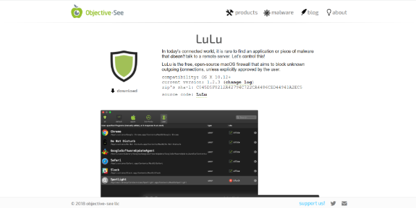 Lulu best Mac firewall free