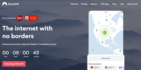 NordVPN Best VPNs for Netflix 600x300