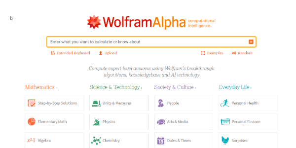 WolframAlpha