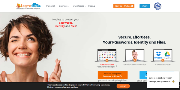 LogMeOnce one of the best password managers