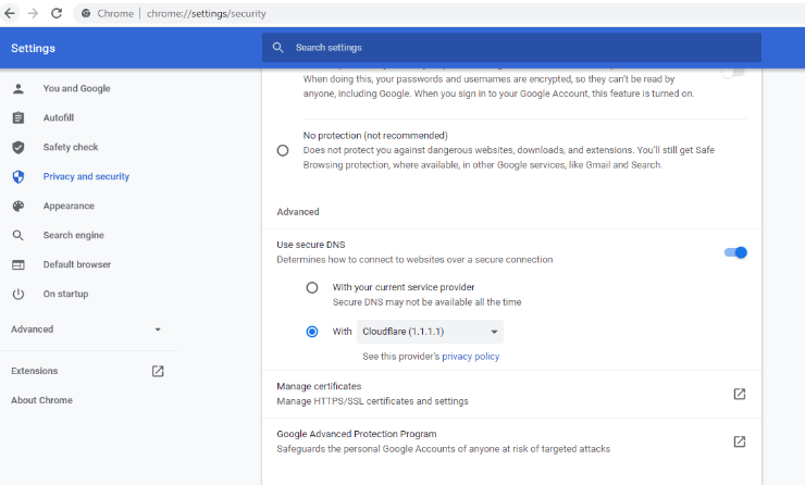 Change DNS Settings Manually 2-min