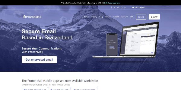 ProtonMail is free encrypted email