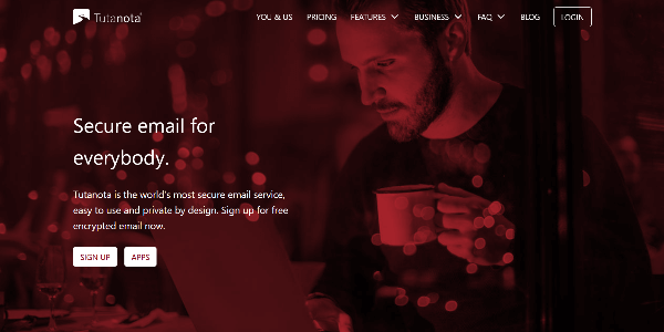 Tutanota free encrypted email
