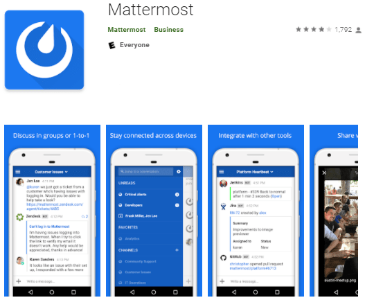 Mattermost application