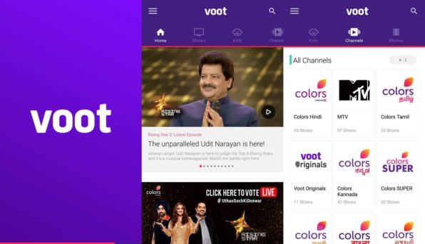 Voot outside India in USA