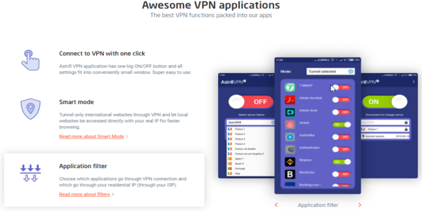 AstrillVPN Apps