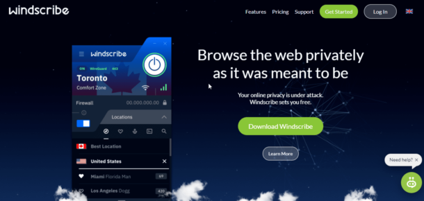 Windscribe VPN review