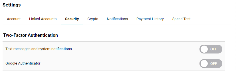 pCloud crypto screenshot