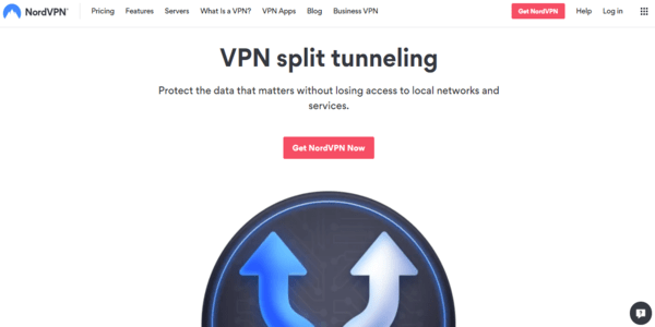 NordVPN split tunneling