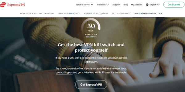 ExpressVPN kill switch