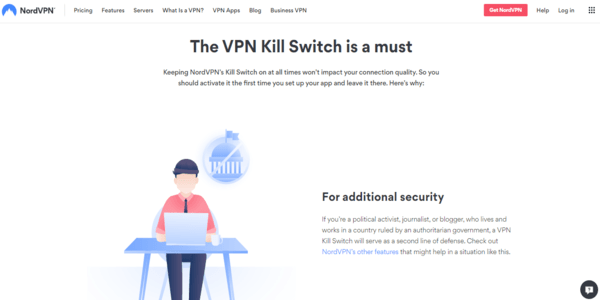 NordVPN kill switch