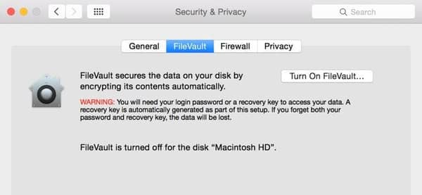 FileVault folder encryption software