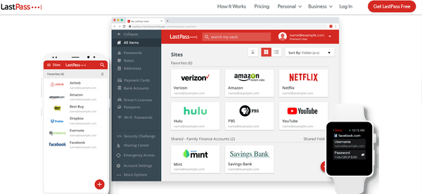 Lastpass for encryption