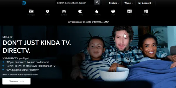 DirecTV.com official site